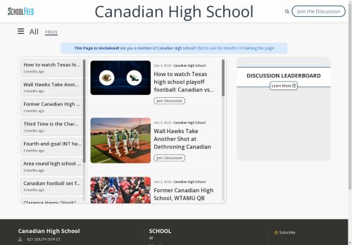 Canadian High School