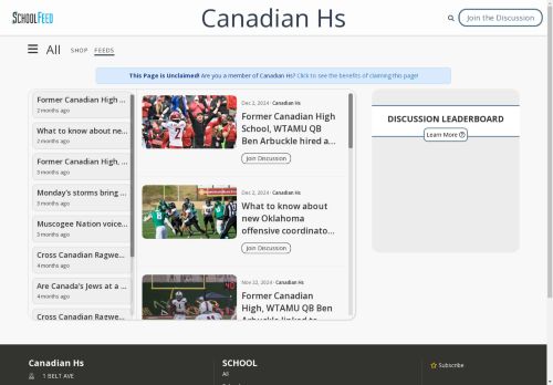 Canadian Hs