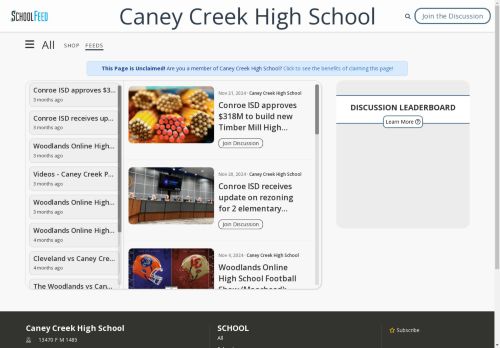 Caney Creek High School