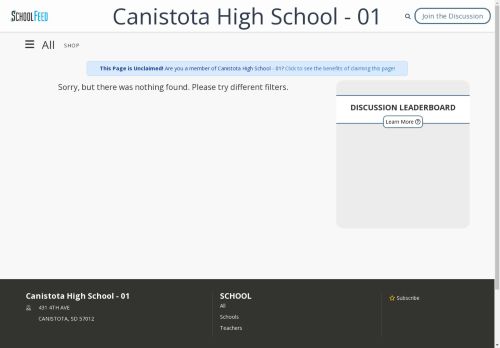 Canistota High School - 01