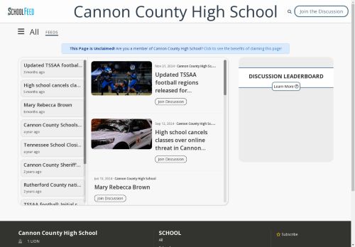 Cannon County High School