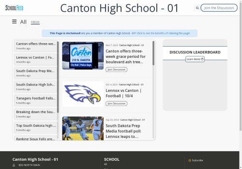 Canton High School - 01