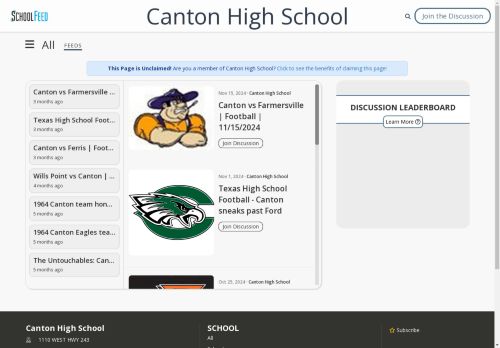 Canton High School