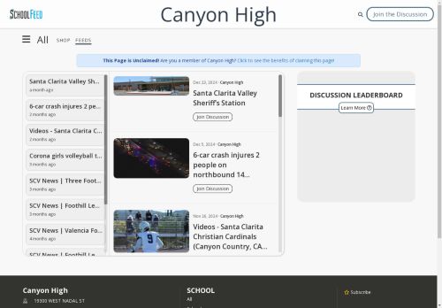 Canyon High