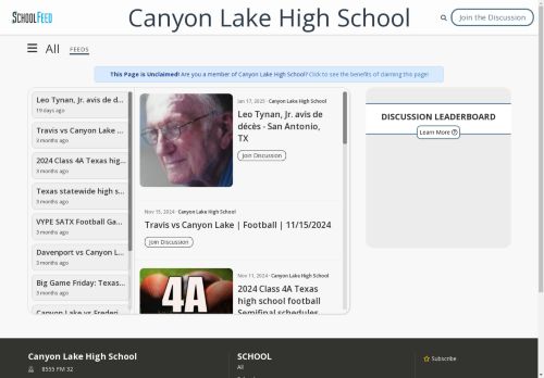 Canyon Lake High School