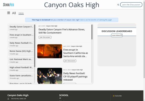 Canyon Oaks High