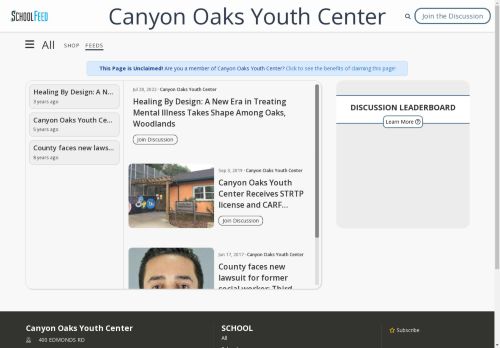 Canyon Oaks Youth Center