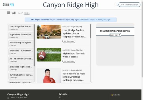 Canyon Ridge High