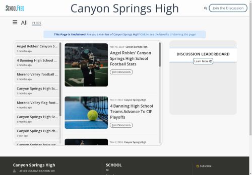 Canyon Springs High