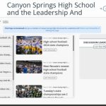 Canyon Springs High School and the Leadership And