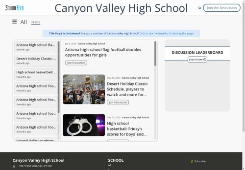 Canyon Valley High School