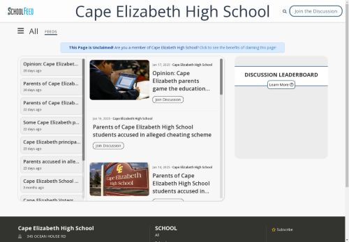 Cape Elizabeth High School