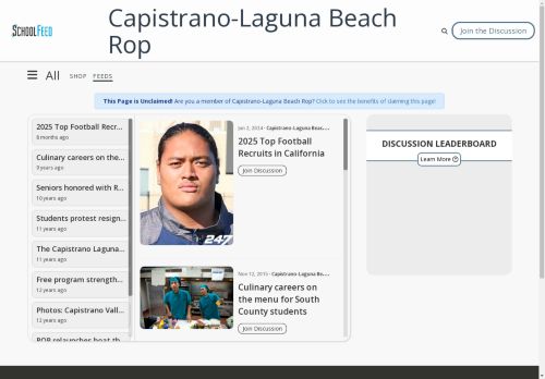 Capistrano-Laguna Beach Rop