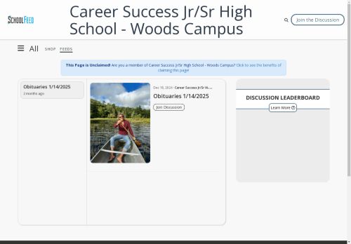 Career Success Jr/Sr High School - Woods Campus