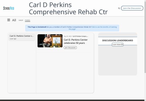 Carl D Perkins Comprehensive Rehab Ctr