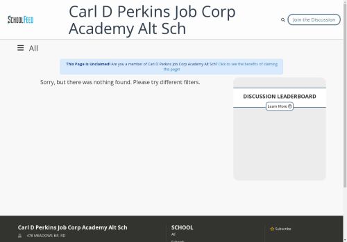 Carl D Perkins Job Corp Academy Alt Sch