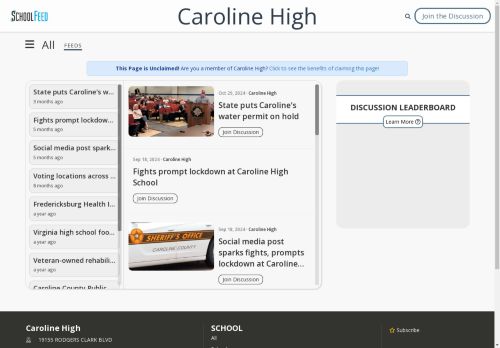 Caroline High