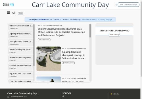 Carr Lake Community Day