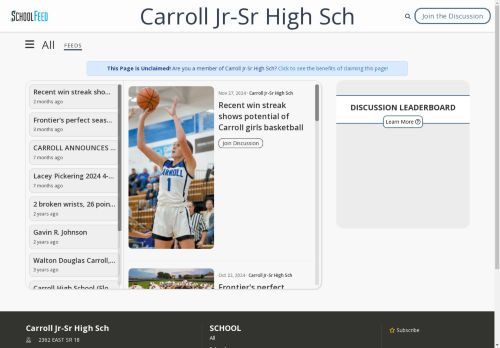 Carroll Jr-Sr High Sch