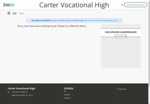 Carter Vocational High
