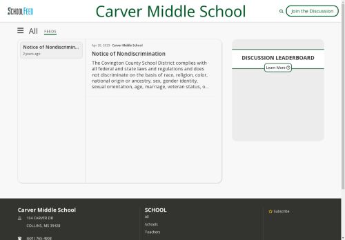 Carver Middle School