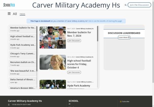 Carver Military Academy Hs