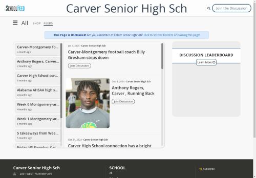 Carver Senior High Sch