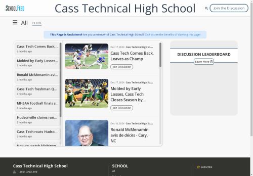 Cass Technical High School