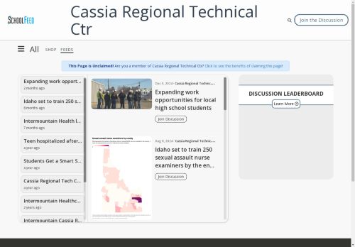 Cassia Regional Technical Ctr