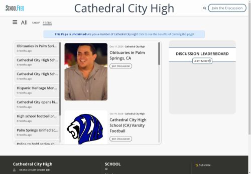 Cathedral City High