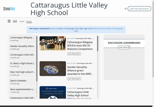 Cattaraugus Little Valley High School