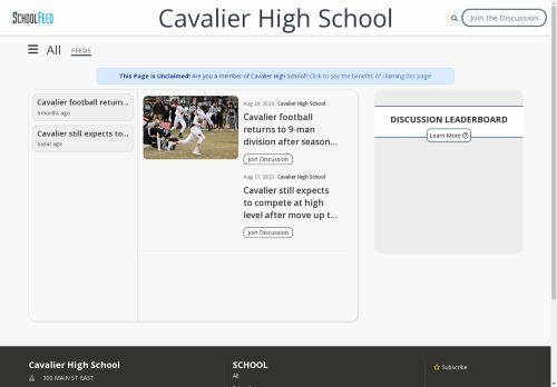 Cavalier High School