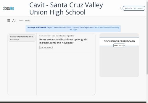 Cavit - Santa Cruz Valley Union High School