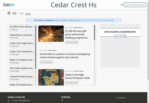 Cedar Crest Hs