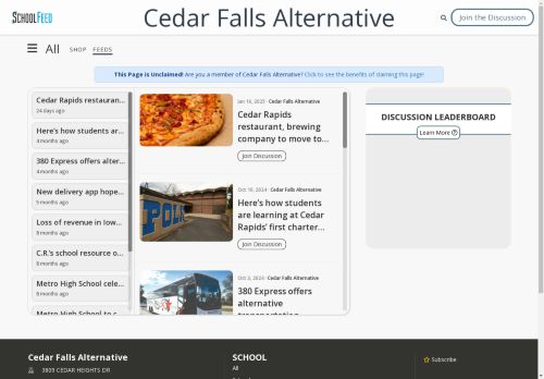 Cedar Falls Alternative