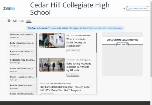 Cedar Hill Collegiate High School