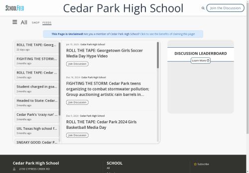 Cedar Park High School