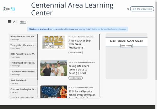 Centennial Area Learning Center