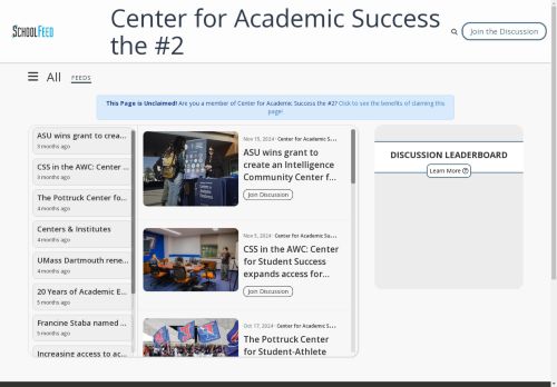 Center for Academic Success the #2