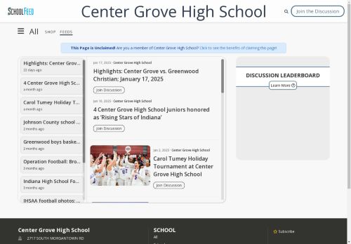 Center Grove High School