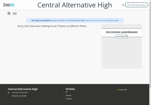 Central Alternative High