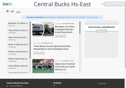 Central Bucks Hs-East