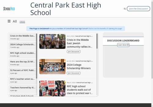 Central Park East High School