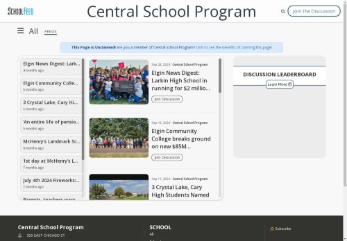 Central School Program