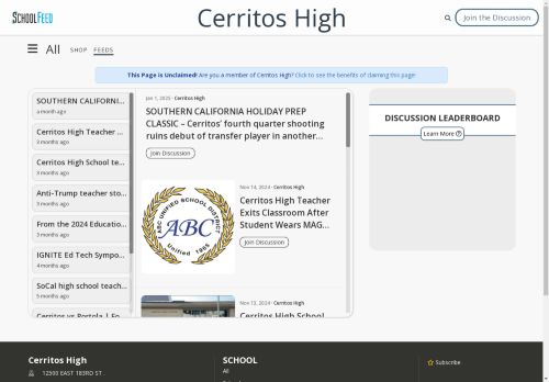 Cerritos High