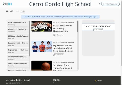 Cerro Gordo High School