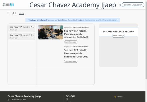Cesar Chavez Academy Jjaep