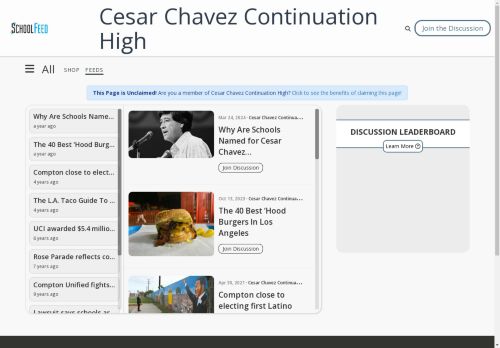 Cesar Chavez Continuation High