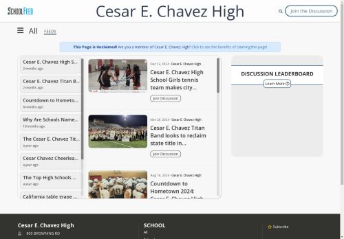 Cesar E. Chavez High