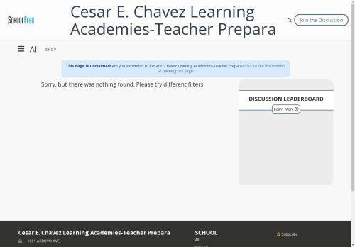 Cesar E. Chavez Learning Academies-Teacher Prepara